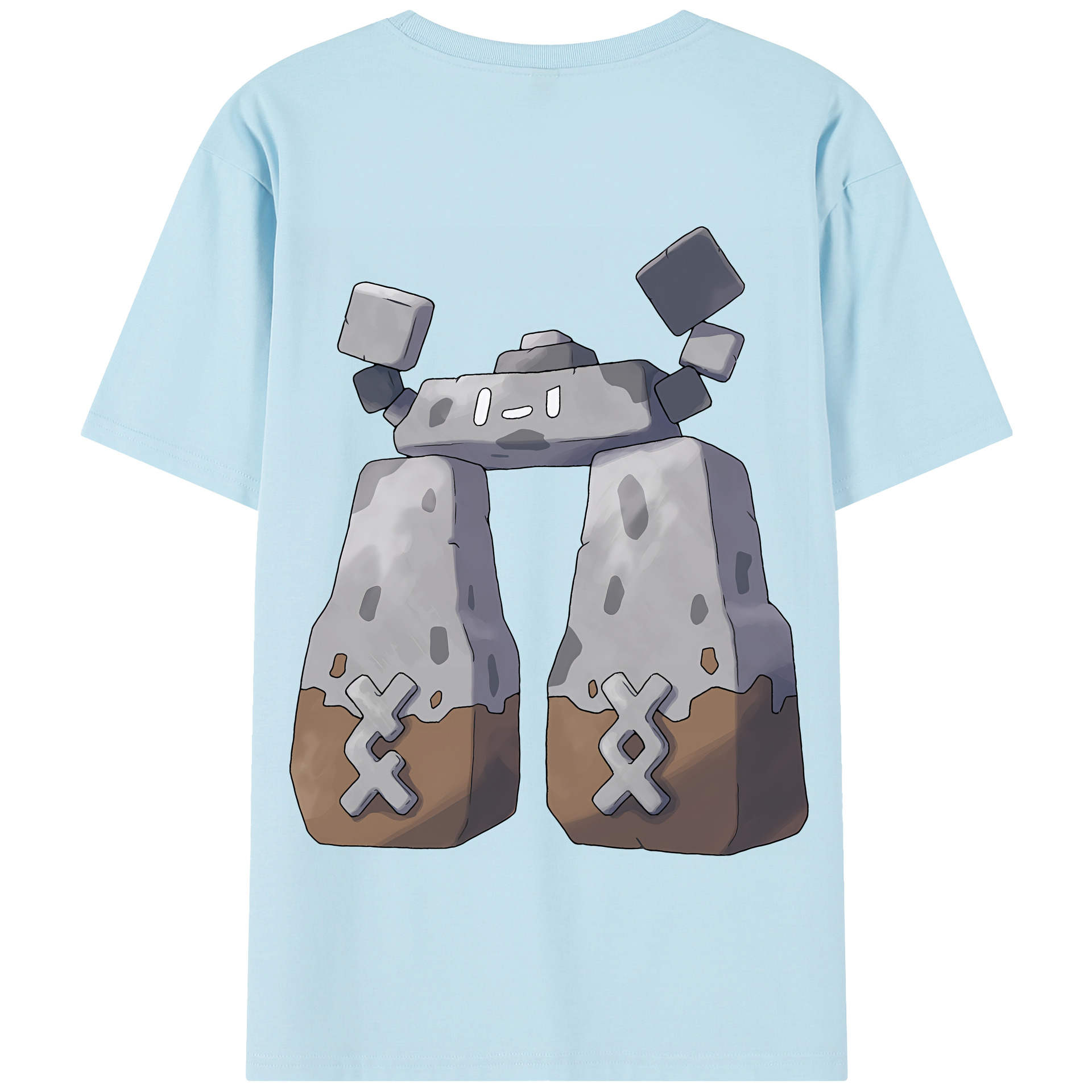 （画像用） ポケットモンスター Pokémon 綿100％半袖Tシャツ（背面プリント）